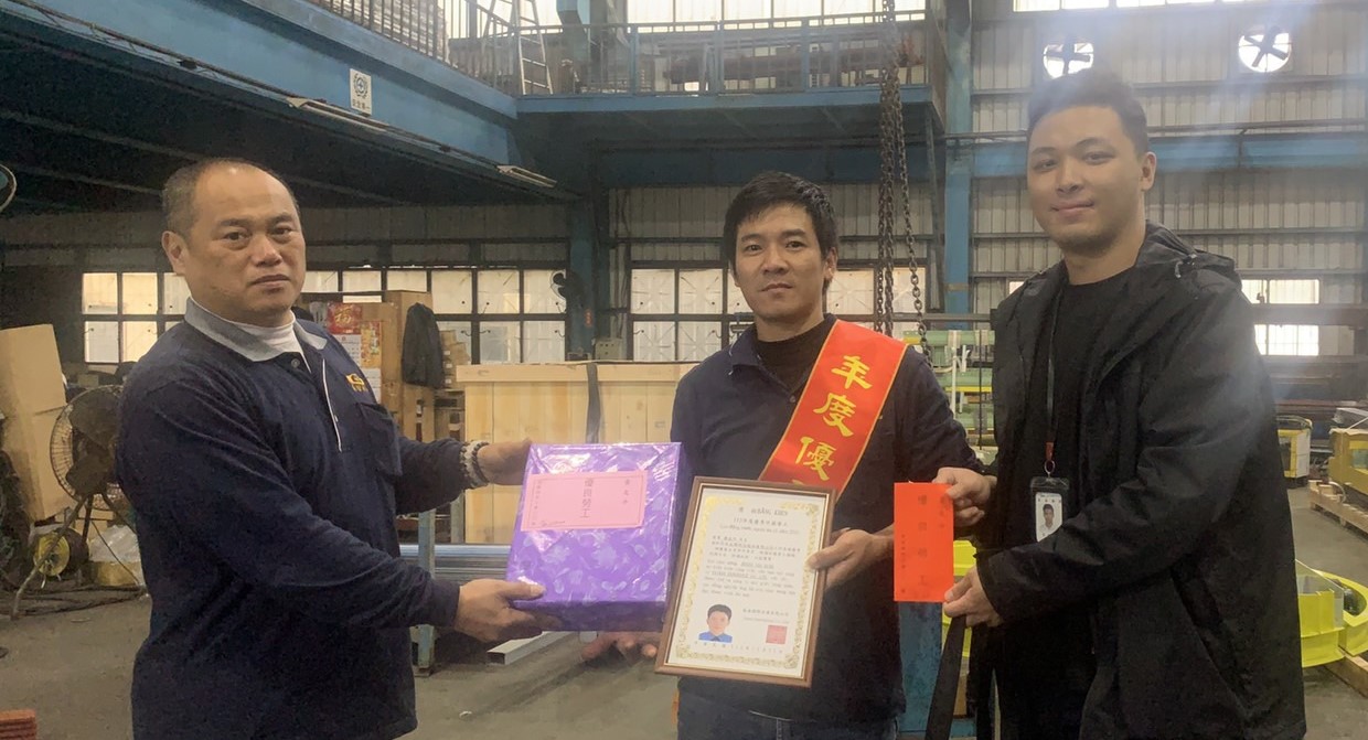 112年度優良勞工表揚-黃O平